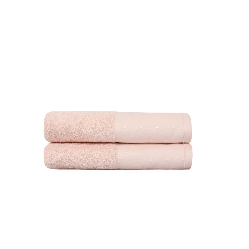 Casa si Gradina - Textile si covoare - Textile baie - Prosoape - Set prosoape de mana, L'essentiel Maison, pudra alb, 50x90 cm, 100% bumbac, 2 bucati - Infinity.ro