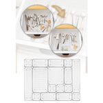 Casa si Gradina - Mobilier - Organizare si depozitare - Organizatoare pentru sertare si dulapuri - Organizator sertar, Aberto Design, plastic, transparent, set 10 bucati - Infinity.ro