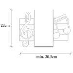 Carti si Birotica - Carti - Accesorii pentru cititori - Suport de carte, Aberto Design, metal, negru, 30.5x14x22 cm - Infinity.ro