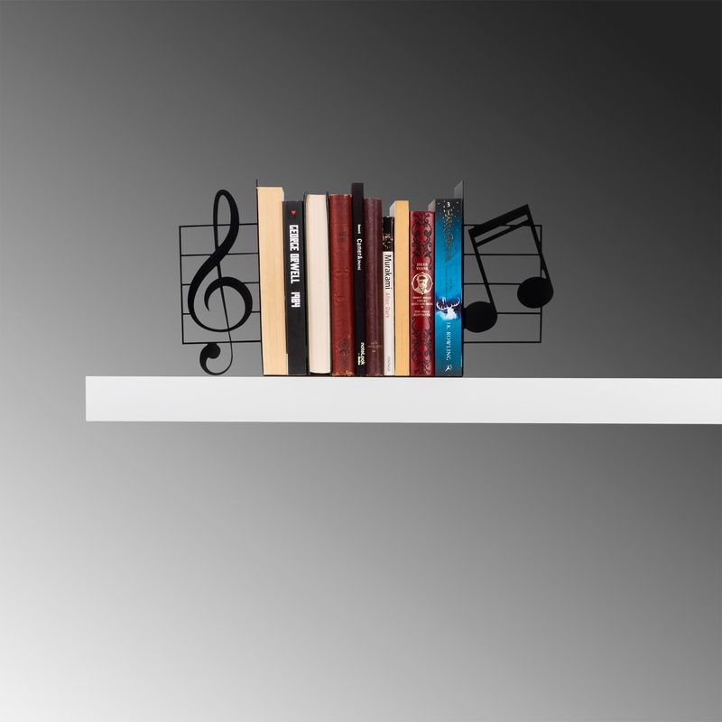 Carti si Birotica - Carti - Accesorii pentru cititori - Suport de carte, Aberto Design, metal, negru, 30.5x14x22 cm - Infinity.ro