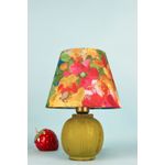 Casa si Gradina - Corpuri si surse de iluminat - Veioze si lampi - Veioze - Veioza, Opviq, ceramica, verde, inaltime 35 cm, 687HMY2467 - Infinity.ro