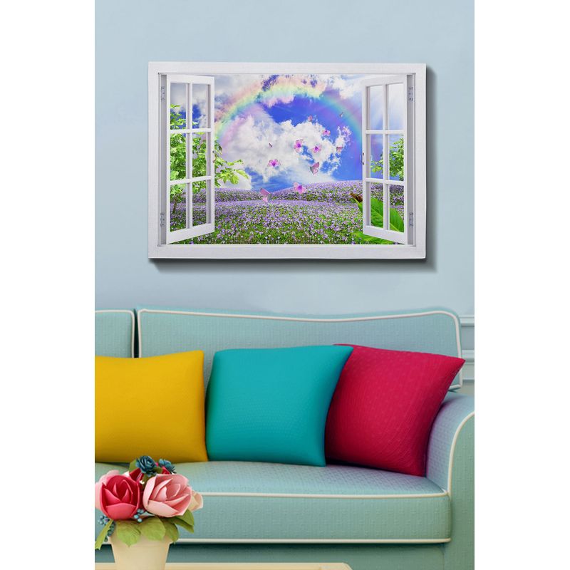 Casa si Gradina - Decoratiuni - Tablouri - Tablou canvas decorativ, Wallxpert, multicolor, 70x100 cm, 100% panza, rama lemn, 529TCR1495 - Infinity.ro