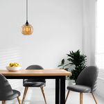 Casa si Gradina - Corpuri si surse de iluminat - Lustre si pendule - Candelabru, Opviq, metal, auriu negru, 20x20x116 cm - Infinity.ro