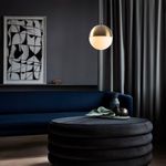 Casa si Gradina - Corpuri si surse de iluminat - Lustre si pendule - Lustra, Opviq, metal, alb vintage, 20x20x117 cm - Infinity.ro