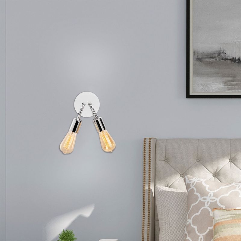 Casa si Gradina - Corpuri si surse de iluminat - Plafoniere, aplice si spoturi - Aplica, Opviq, metal, crom, 14x20 cm - Infinity.ro