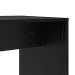 Casa si Gradina - Mobilier - Mese si birouri - Birouri - Birou cu raft Stejar negru 138.5 x 55 x 143 cm Lemn compozit - Infinity.ro