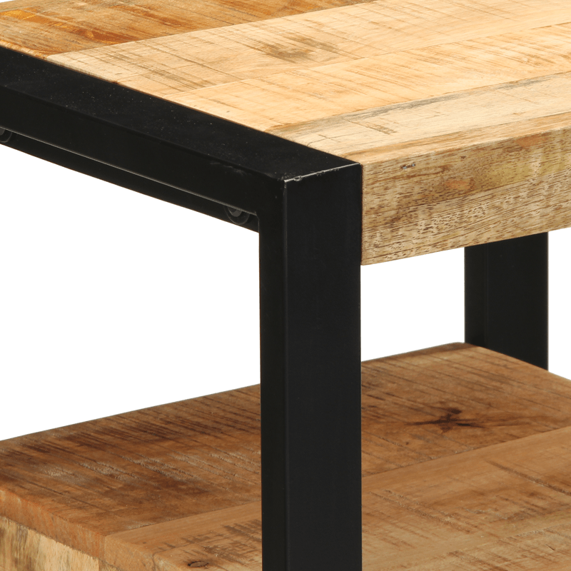 Casa si Gradina - Mobilier - Seturi de mobilier - Seturi baie - Set de mobilier pentru baie 2 pcs Maro Lemn de mango brut - Infinity.ro