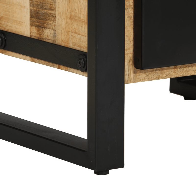 Casa si Gradina - Mobilier - Seturi de mobilier - Seturi baie - Set de mobilier pentru baie 2 pcs Maro Lemn de mango brut - Infinity.ro