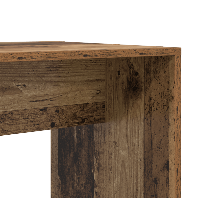 Casa si Gradina - Mobilier - Mese si birouri - Birouri - Birou cu raft Lemn vechi 138.5 x 55 x 143 cm Lemn compozit - Infinity.ro