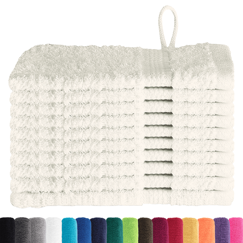 Casa si Gradina - Textile si covoare - Textile baie - Prosoape - Prosoape de baie 10 pcs Crem 15 x 21 cm Bumbac - Infinity.ro