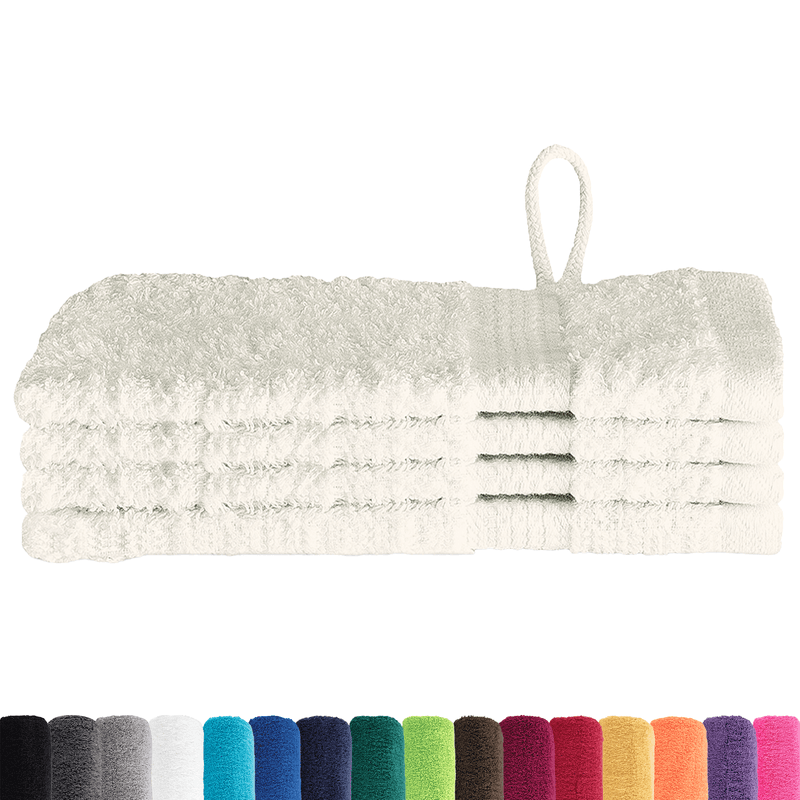Casa si Gradina - Textile si covoare - Textile baie - Prosoape - Prosoape de baie 4 pcs Crem 15 x 21 cm Bumbac - Infinity.ro