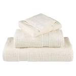 Casa si Gradina - Textile si covoare - Textile baie - Prosoape - Prosoape de baie 10 pcs Crem 15 x 21 cm Bumbac - Infinity.ro