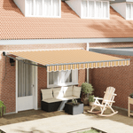 Casa si Gradina - Gradina si terasa - Umbrele si pavilioane - Pavilioane - Cortina Retractabila Multicolor 400x300 cm Tesatura - Infinity.ro