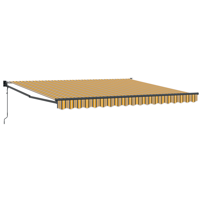 Casa si Gradina - Gradina si terasa - Umbrele si pavilioane - Pavilioane - Cortina Retractabila Multicolor 400x300 cm Tesatura - Infinity.ro