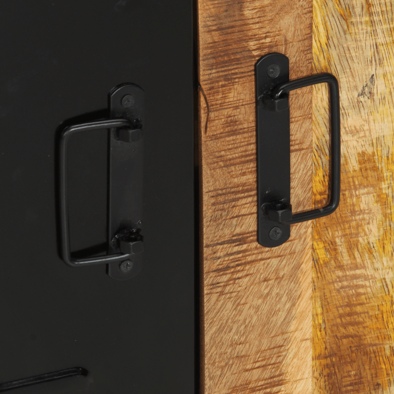 Casa si Gradina - Mobilier - Seturi de mobilier - Seturi baie - Set de mobilier pentru baie 4 pcs Maro Lemn de mango solid - Infinity.ro