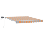 Casa si Gradina - Gradina si terasa - Umbrele si pavilioane - Pavilioane - Cortina Retractabila with Multicolor 300 x 250 cm Tesatura - Infinity.ro