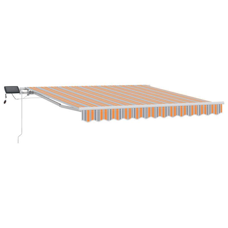 Casa si Gradina - Gradina si terasa - Umbrele si pavilioane - Pavilioane - Cortina Retractabila with Multicolor 300 x 250 cm Tesatura - Infinity.ro