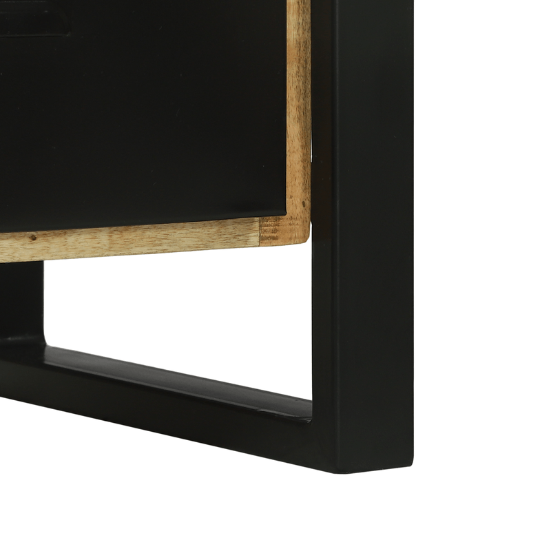 Casa si Gradina - Mobilier - Seturi de mobilier - Seturi baie - Set de mobilier pentru baie 4 pcs Maro Lemn de mango solid - Infinity.ro