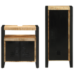 Casa si Gradina - Mobilier - Seturi de mobilier - Seturi baie - Set de mobilier pentru baie 2 pcs Maro Lemn de mango solid - Infinity.ro