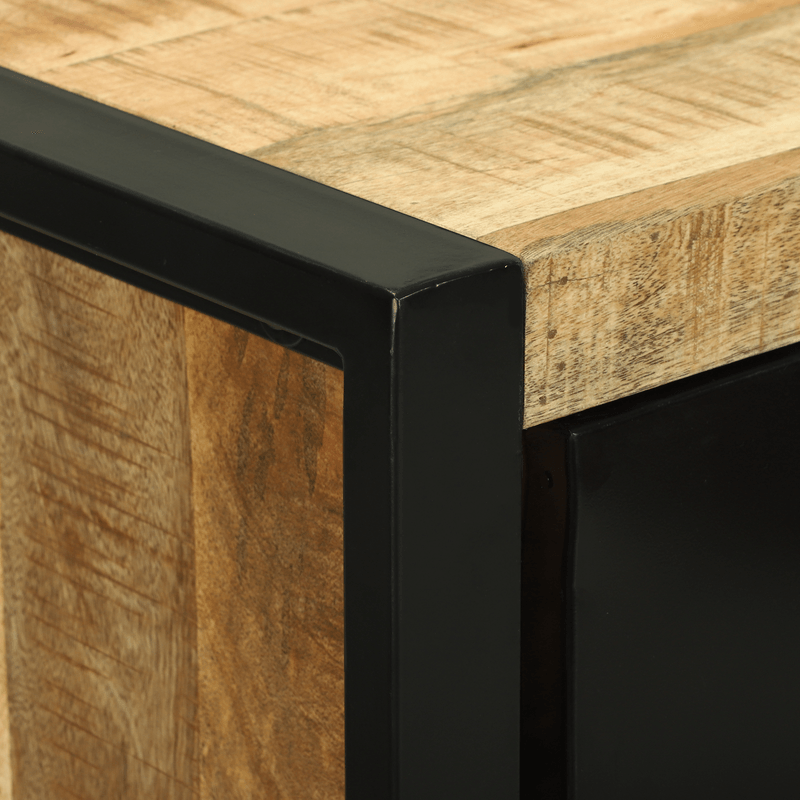 Casa si Gradina - Mobilier - Seturi de mobilier - Seturi baie - Set de mobilier pentru baie 2 pcs Maro Lemn de mango solid - Infinity.ro