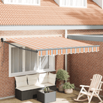 Casa si Gradina - Gradina si terasa - Umbrele si pavilioane - Pavilioane - Cortina Retractabila Multicolor 300x250 cm Tesatura - Infinity.ro