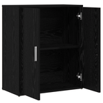Casa si Gradina - Mobilier - Comode si corpuri - Comode - Bufet cu raft 2 pcs Stejar negru 60 x 31 x 70 cm Lemn compozit - Infinity.ro