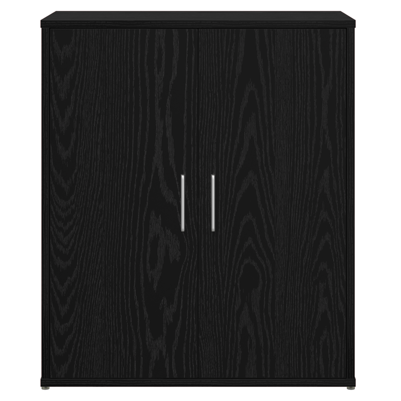 Casa si Gradina - Mobilier - Comode si corpuri - Comode - Bufet cu raft 2 pcs Stejar negru 60 x 31 x 70 cm Lemn compozit - Infinity.ro