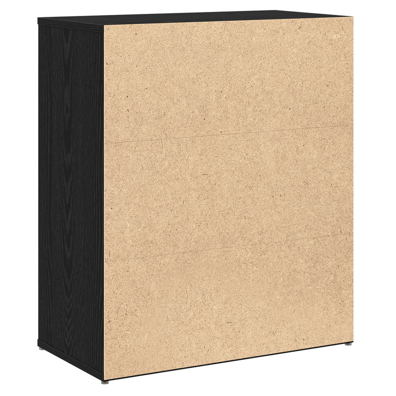 Casa si Gradina - Mobilier - Comode si corpuri - Comode - Bufet cu raft 2 pcs Stejar negru 60 x 31 x 70 cm Lemn compozit - Infinity.ro