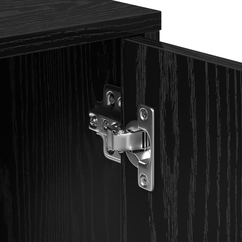 Casa si Gradina - Mobilier - Comode si corpuri - Comode - Bufet cu raft 2 pcs Stejar negru 60 x 31 x 70 cm Lemn compozit - Infinity.ro
