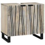 Casa si Gradina - Mobilier - Seturi de mobilier - Seturi baie - Set de mobilier pentru baie 3 pcs Alb 38 x 33 x 160 cm - Infinity.ro