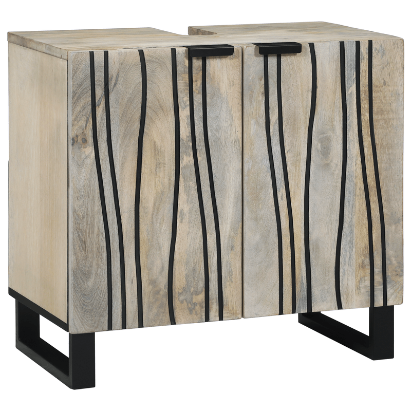 Casa si Gradina - Mobilier - Seturi de mobilier - Seturi baie - Set de mobilier pentru baie 5 pcs Maro Nuc 38 x 33 x 160 cm - Infinity.ro