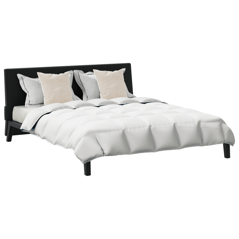 Casa si Gradina - Textile si covoare - Perne si pilote - Pilote - Pilota Altele cu perna 3 pcs Alb 260 x 220 cm Jos - Infinity.ro