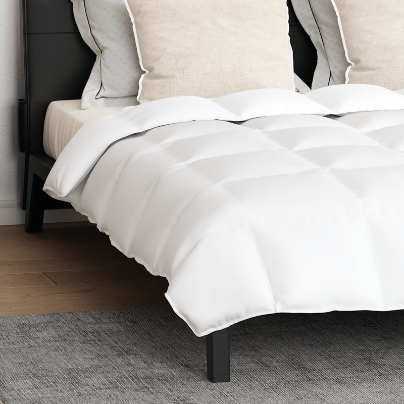 Casa si Gradina - Textile si covoare - Perne si pilote - Pilote - Pilota Altele cu perna 3 pcs Alb 240 x 220 cm Jos - Infinity.ro