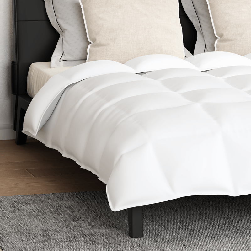 Casa si Gradina - Textile si covoare - Perne si pilote - Pilote - Pilota Altele cu perna 3 pcs Alb 200 x 220 cm Jos - Infinity.ro