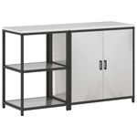Casa si Gradina - Mobilier - Comode si corpuri - Corpuri bucatarie - Set de depozitare pentru bucatarie cu raft cu depozitare Ajustabil 2 pcs Argintiu - Infinity.ro
