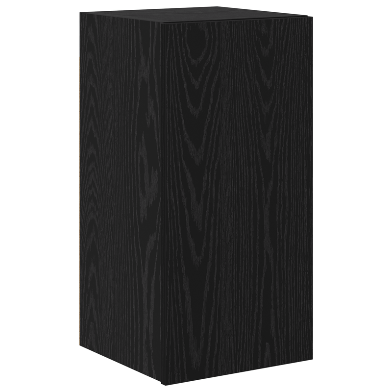 Casa si Gradina - Mobilier - Comode si corpuri - Comode - Set comoda TV cu raft 8 pcs Stejar negru 80 x 30 x 30.5 cm - Infinity.ro