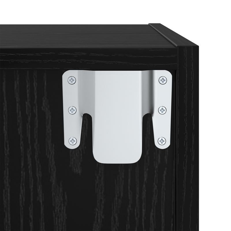 Casa si Gradina - Mobilier - Seturi de mobilier - Seturi living - Set dulap TV 4 pcs Stejar negru 37 x 37 x 72 cm Lemn compozit - Infinity.ro