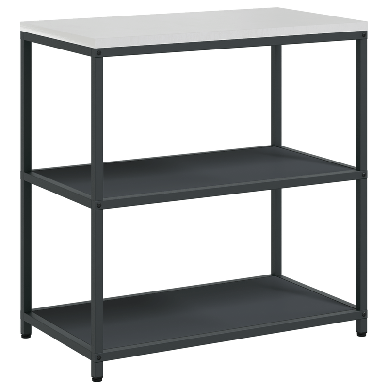 Casa si Gradina - Mobilier - Comode si corpuri - Corpuri bucatarie - Set de depozitare pentru bucatarie cu raft cu depozitare cu usa Ajustabil 2 pcs Antracit - Infinity.ro
