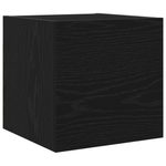 Casa si Gradina - Mobilier - Seturi de mobilier - Seturi living - Set Dulapuri TV cu raft Altele 8 pcs Stejar negru 80 x 30 x 30 cm - Infinity.ro