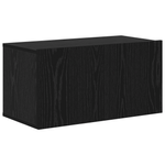 Casa si Gradina - Mobilier - Seturi de mobilier - Seturi living - Set Dulapuri TV cu raft Altele 8 pcs Stejar negru 80 x 30 x 30 cm - Infinity.ro