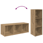 Casa si Gradina - Mobilier - Comode si corpuri - Comode - Set comoda TV 2 pcs Stejar Artizanal 37 x 35 x 107 cm - Infinity.ro