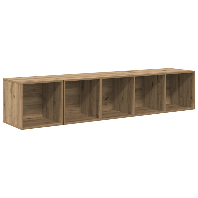 Casa si Gradina - Mobilier - Seturi de mobilier - Seturi living - Set dulap TV 2 pcs stejar artizanal 37 x 37 x 142.5 cm - Infinity.ro
