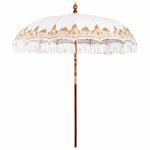 Casa si Gradina - Gradina si terasa - Umbrele si pavilioane - Umbrele - Umbrela de soare Manual Crem 210-220 cm - Infinity.ro