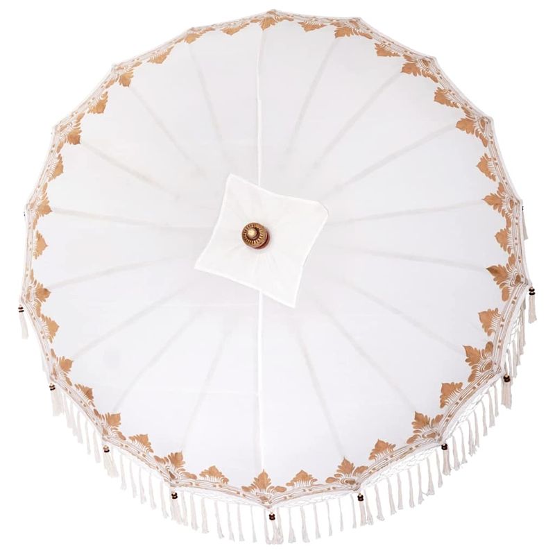 Casa si Gradina - Gradina si terasa - Umbrele si pavilioane - Umbrele - Umbrela de soare Manual Crem 210-220 cm - Infinity.ro
