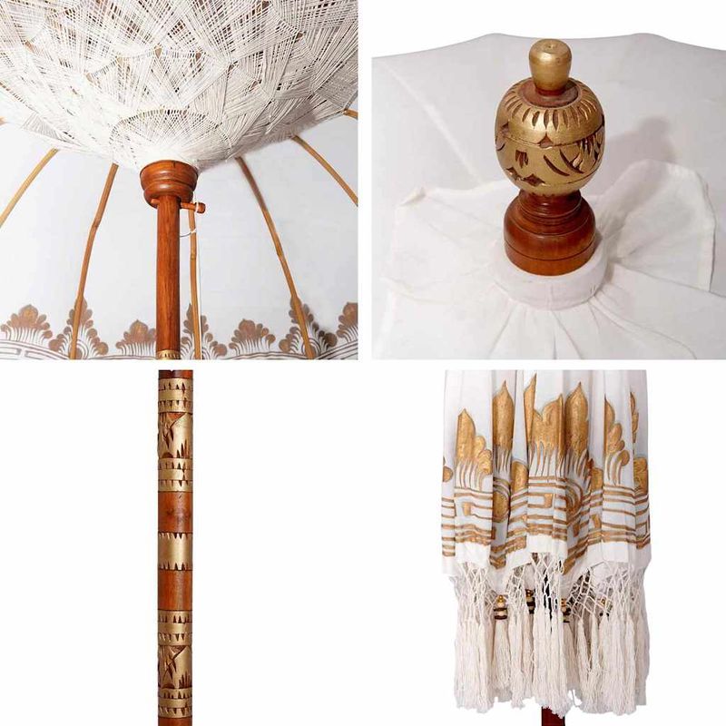 Casa si Gradina - Gradina si terasa - Umbrele si pavilioane - Umbrele - Umbrela de soare Manual Crem 210-220 cm - Infinity.ro