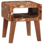Casa si Gradina - Mobilier - Mese si birouri - Masute de cafea - Mese de capat Multicolour 40 x 32 x 46 cm Lemn masiv reciclat - Infinity.ro