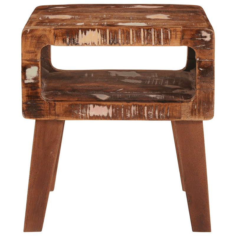 Casa si Gradina - Mobilier - Mese si birouri - Masute de cafea - Mese de capat Multicolour 40 x 32 x 46 cm Lemn masiv reciclat - Infinity.ro