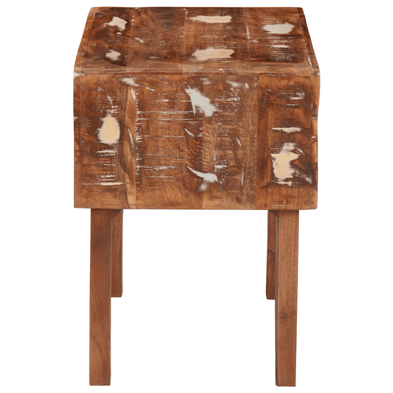 Casa si Gradina - Mobilier - Mese si birouri - Masute de cafea - Mese de capat Multicolour 40 x 32 x 46 cm Lemn masiv reciclat - Infinity.ro