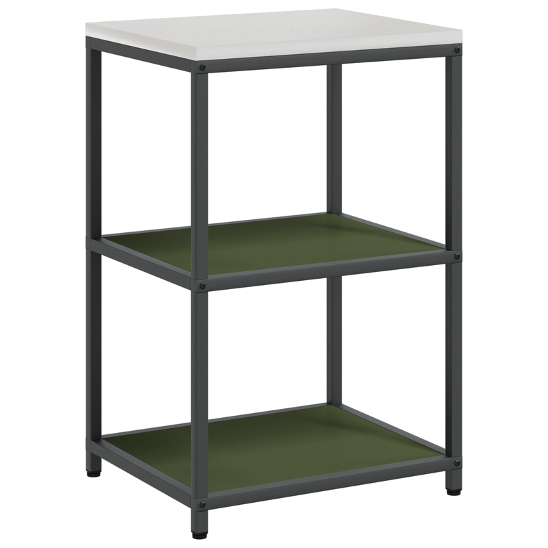 Casa si Gradina - Mobilier - Comode si corpuri - Corpuri bucatarie - Set de depozitare pentru bucatarie cu raft 2 pcs Verde masliniu - Infinity.ro