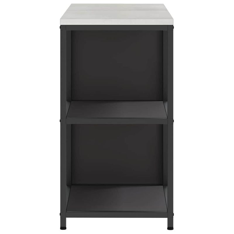 Casa si Gradina - Mobilier - Comode si corpuri - Corpuri bucatarie - Set de depozitare pentru bucatarie 2 pcs Negru 150 x 50 x 92 cm - Infinity.ro